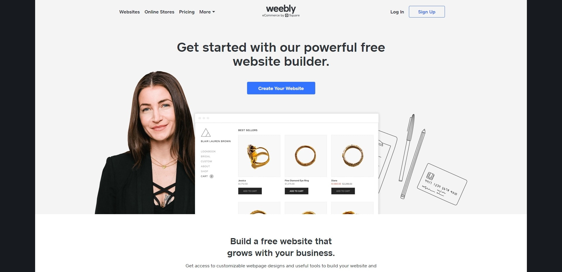 weebly - shopify plus alternative