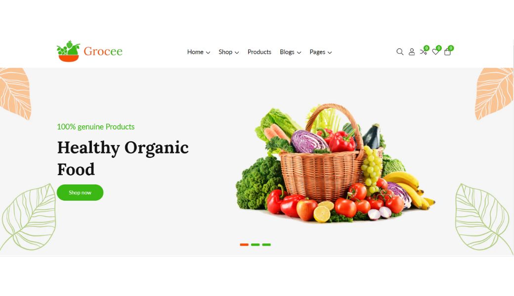 grocee theme off envato shopify themes