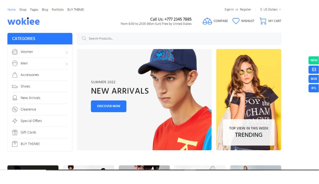 wokiee theme off envato shipify themes