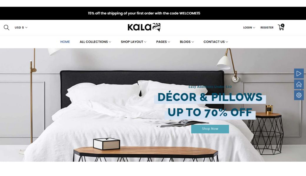 kala theme of envato shopify themes