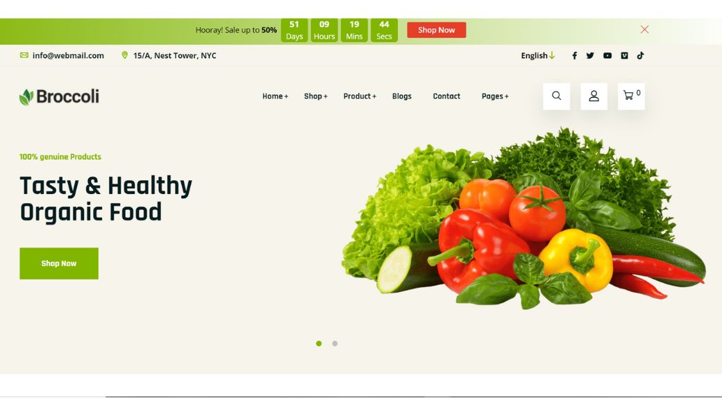 broccoli theme of envato shopify themes