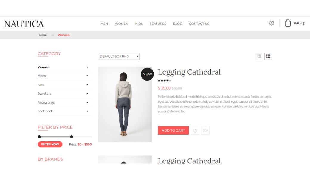nautica theme of envato shopify themes