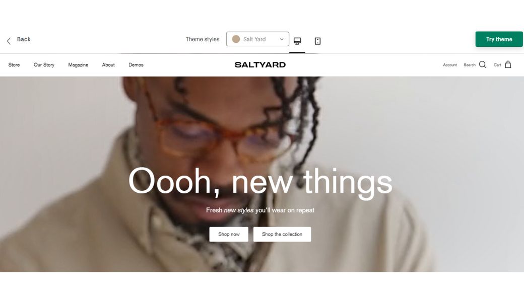 symmetry theme shopify salt yard
