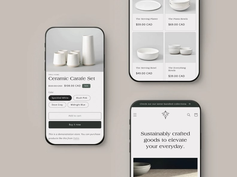 Craft theme - mobile reponsive
