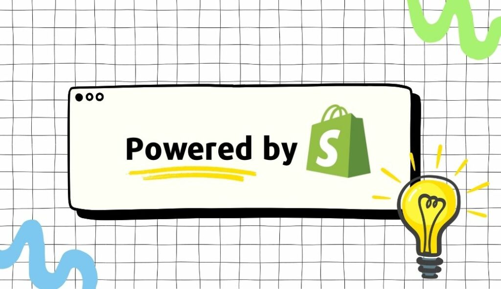 How to remove powered by shopify