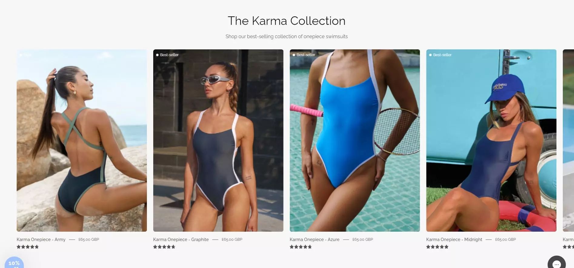 Instant Swim store using Palo Alto Shopify theme