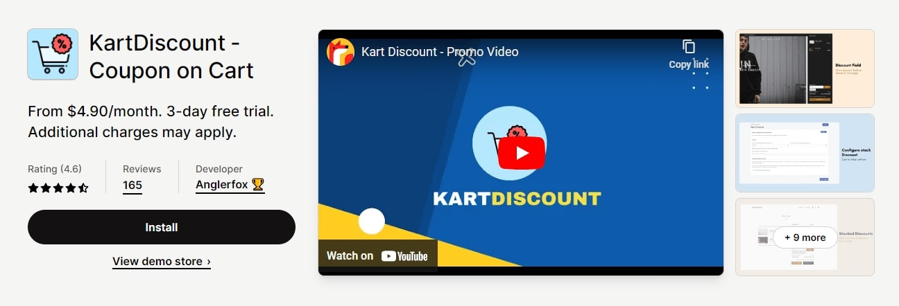 KartDiscount shopify discount apps