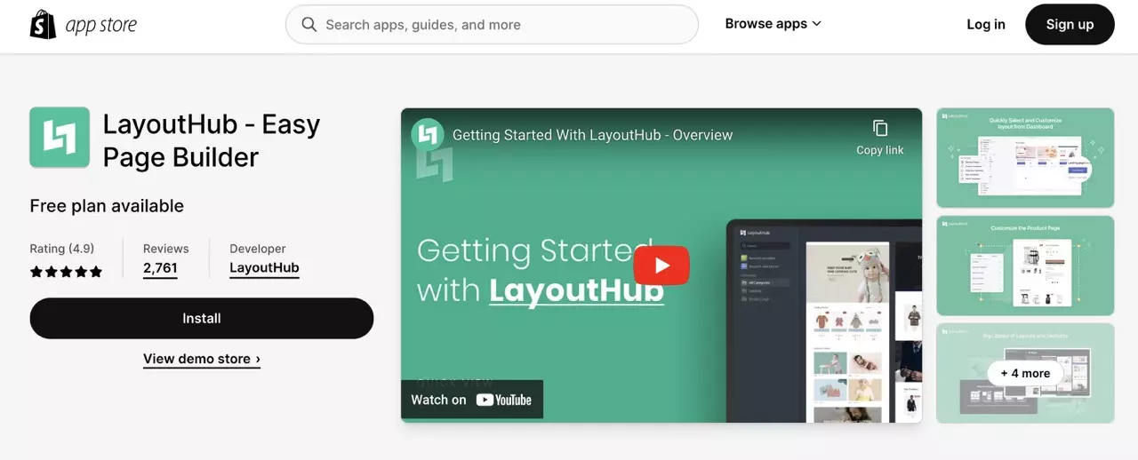 LayoutHub wants to help you make your website look good.
