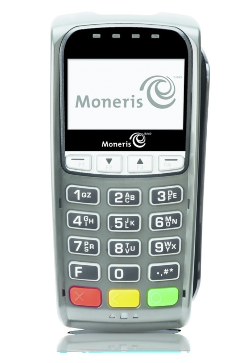 Shopify card reader Moneris Card Reader (iPPP320 terminal)