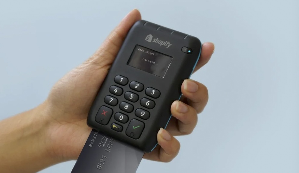 Shopify card reader tap, chip & swipe card reader