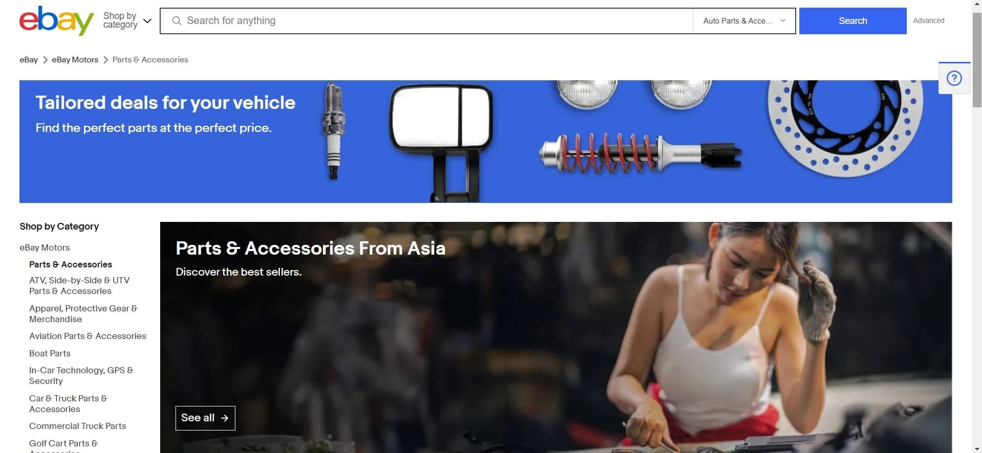 auto parts accessories ebay trending items