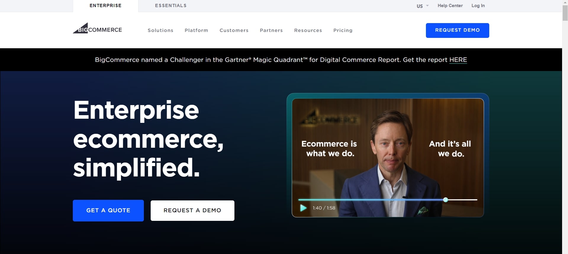 bigcommerce free eCommerce platforms