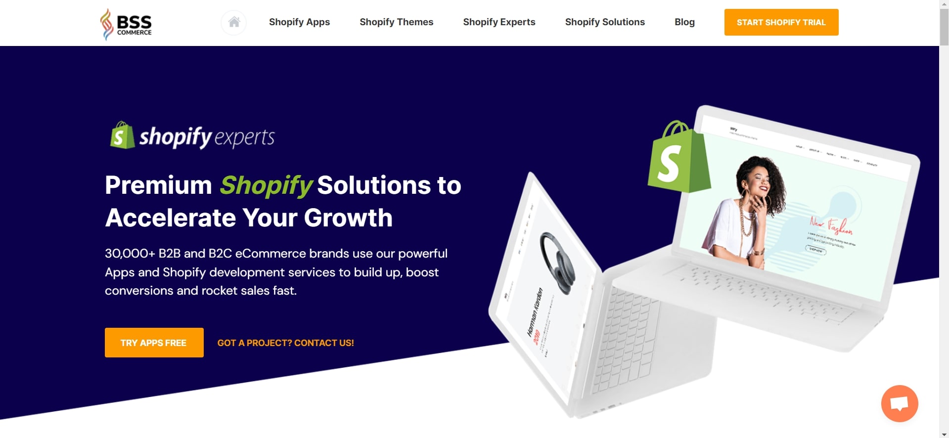 bss commerce shopify partner