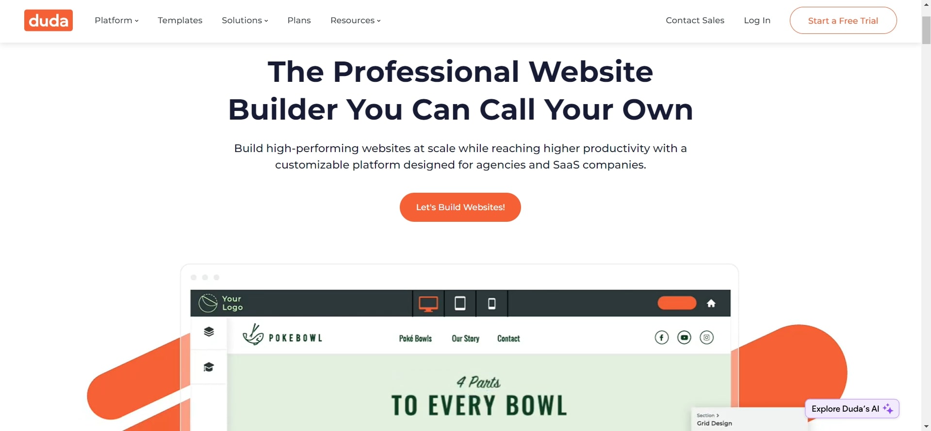 duda cms commerce