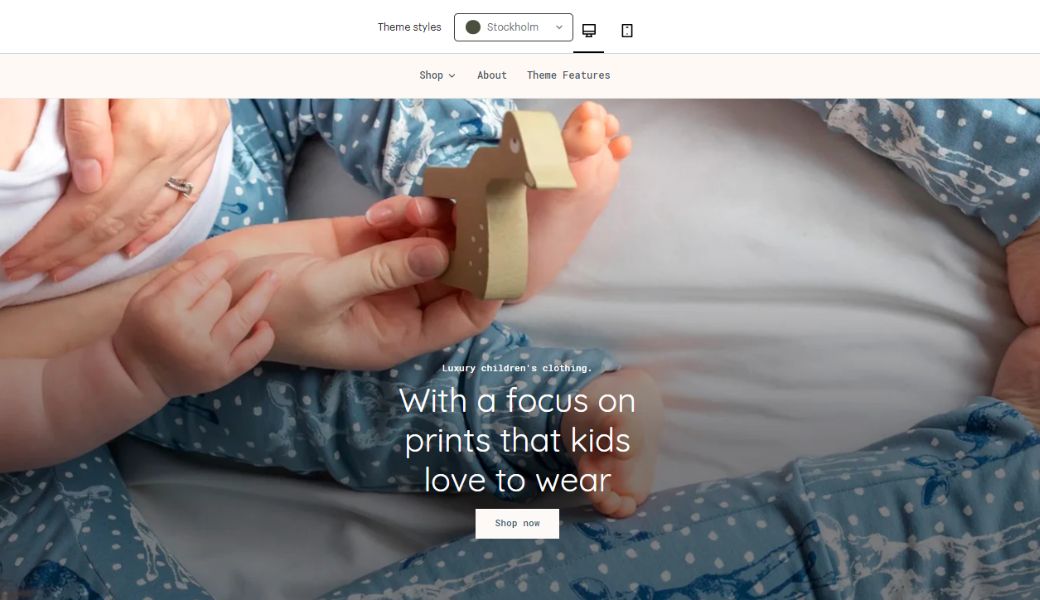 Gothenburg style of Envy Theme Shopify