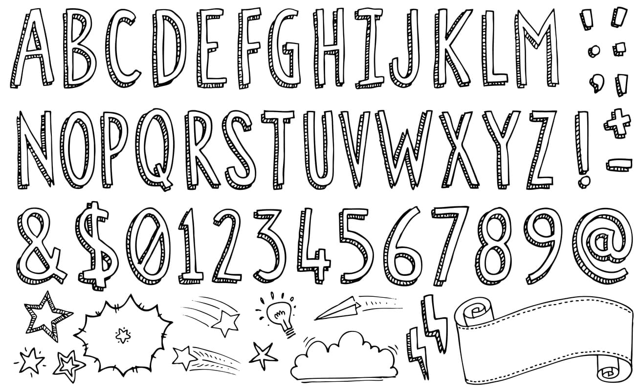 fonts - best digital product to sell on etsy