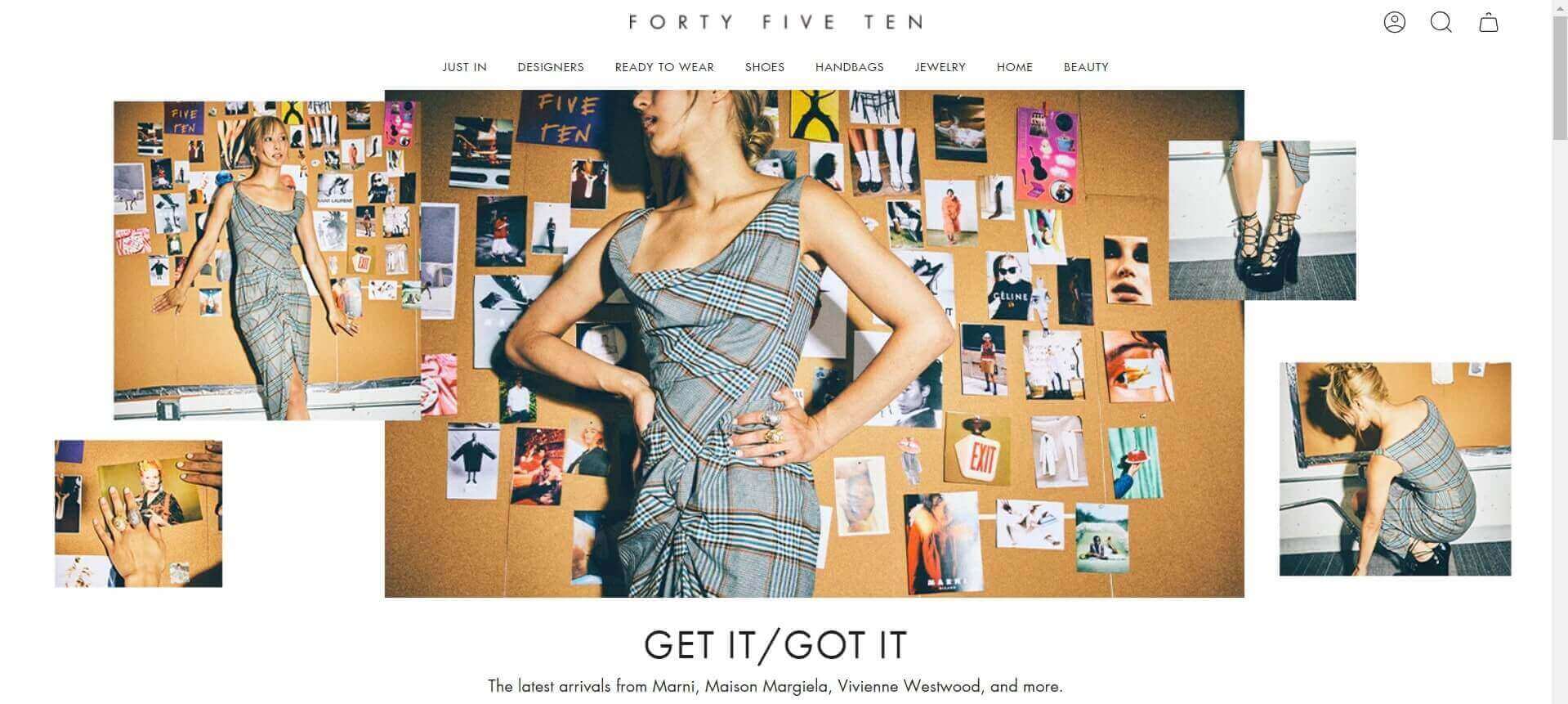 forty five ten Broadcast theme Shopify