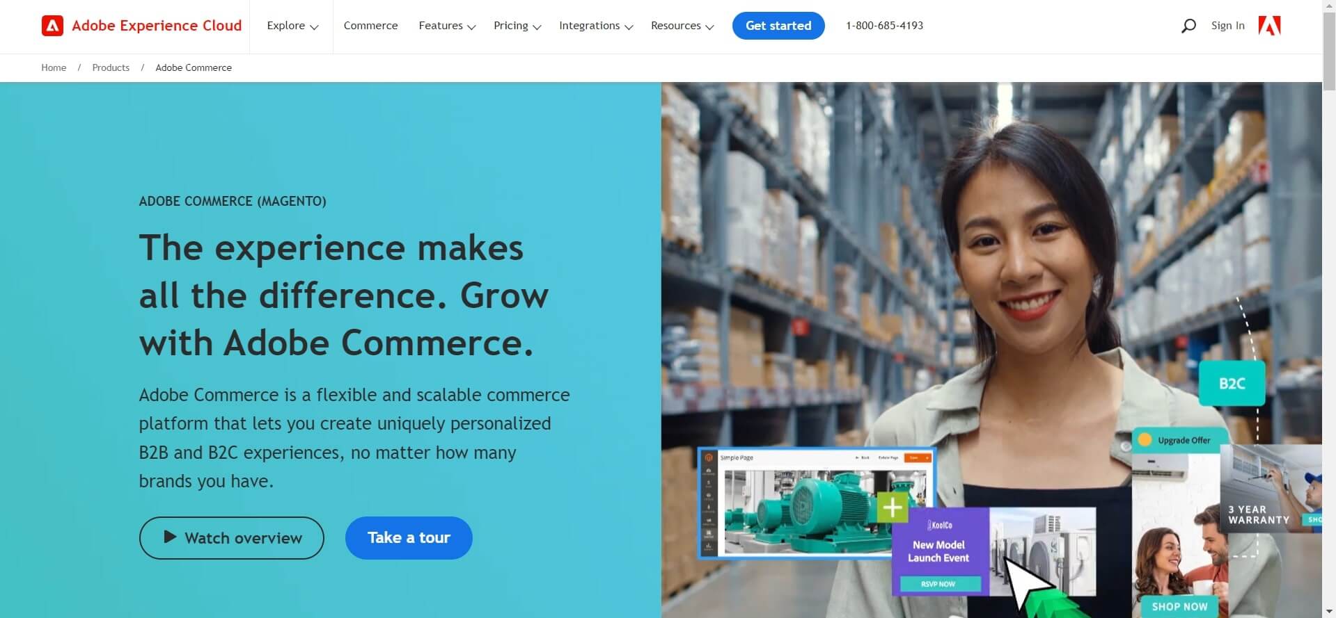 magento cms ecommerce