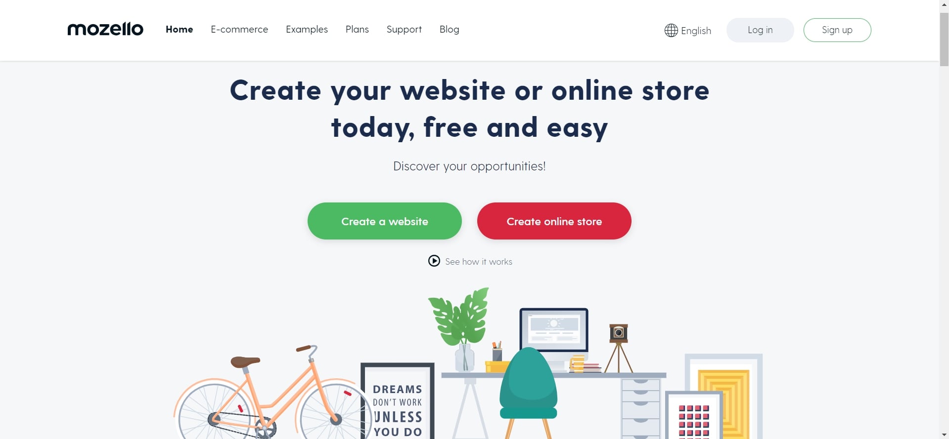 mozello free eCommerce platforms