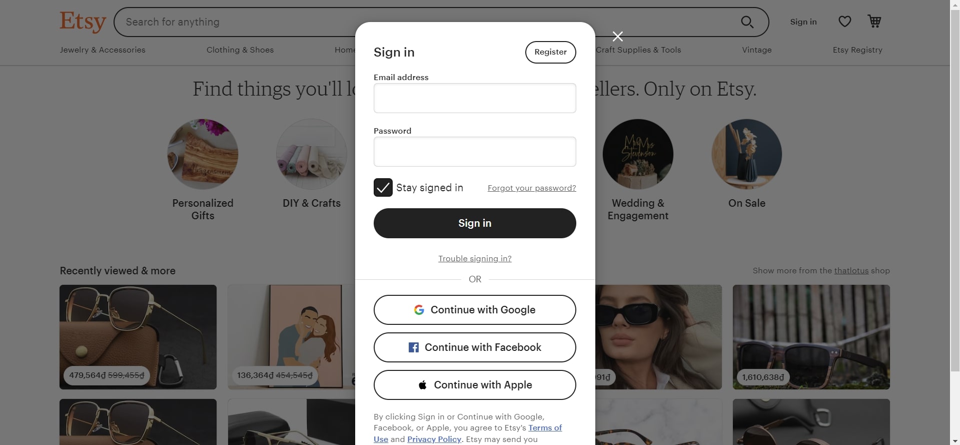 multiple etsy shops set up 1