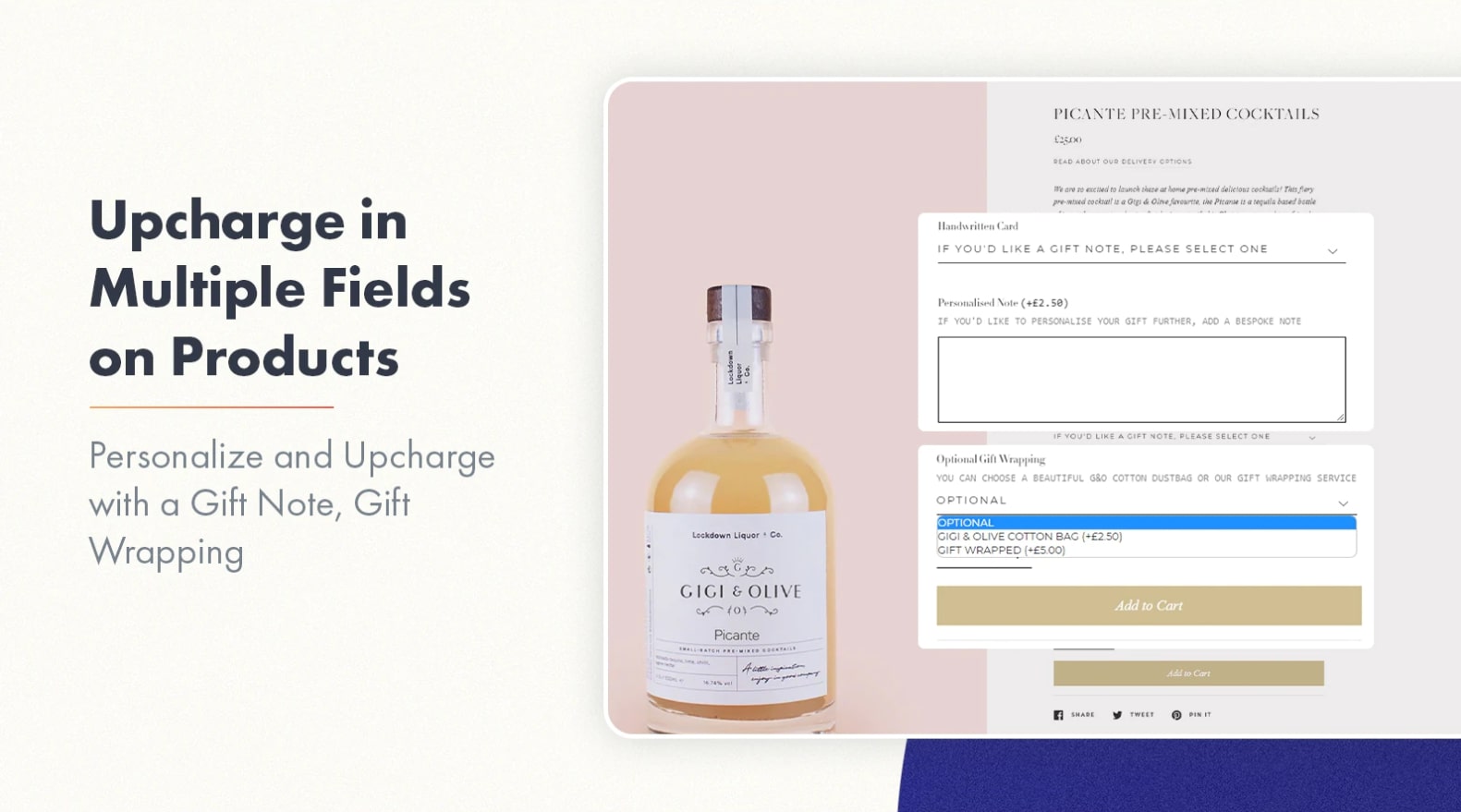 product customizer shopify product variants