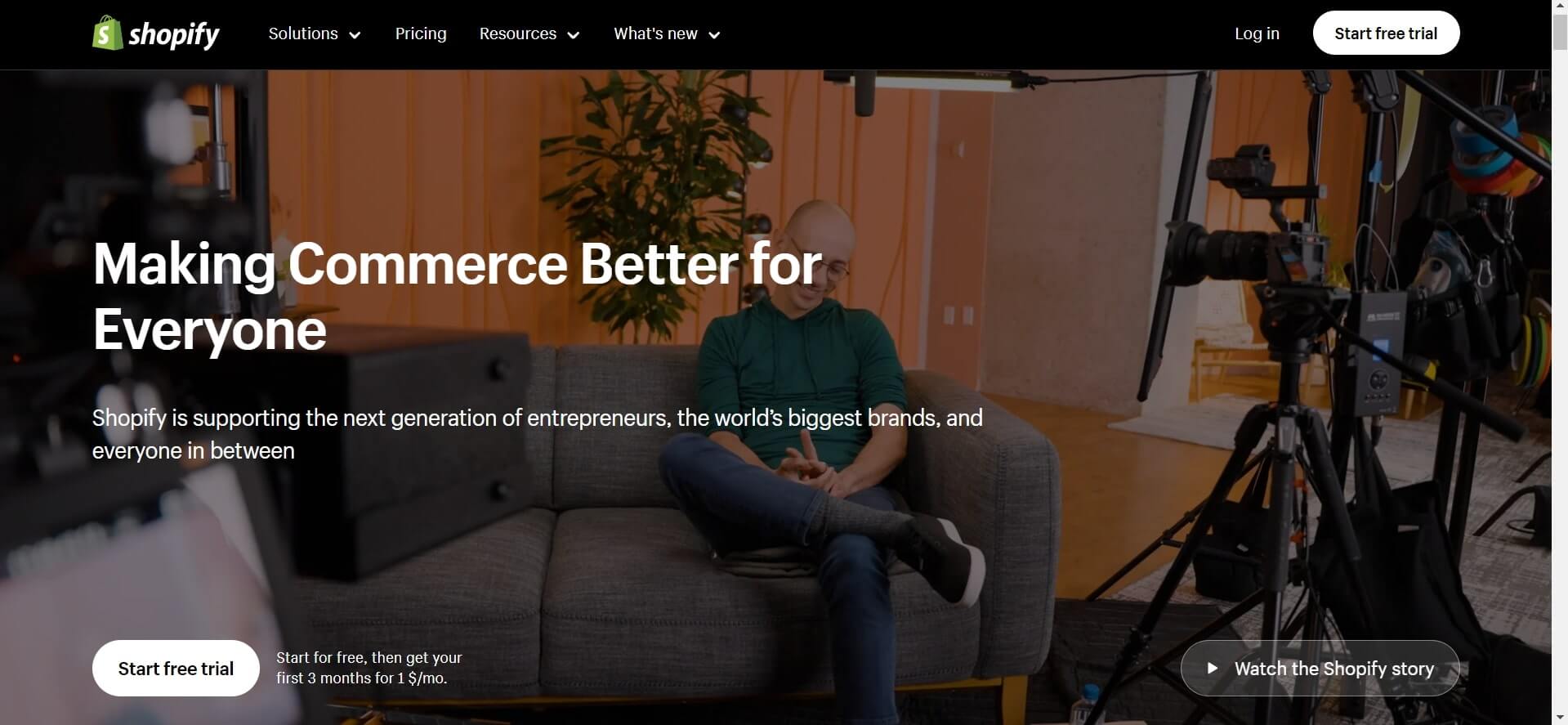 shopify cms ecommerce