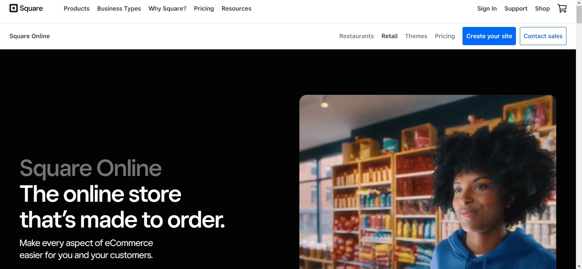 square online free eCommerce platforms