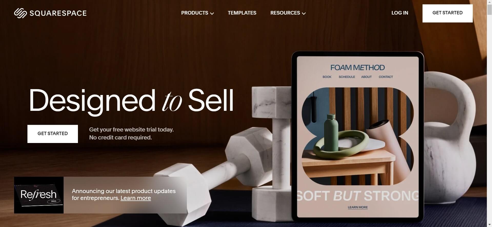 squarespace cms commerce