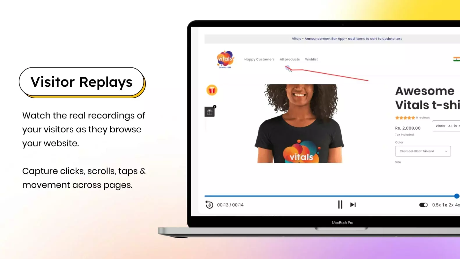 vitals shopify review apps