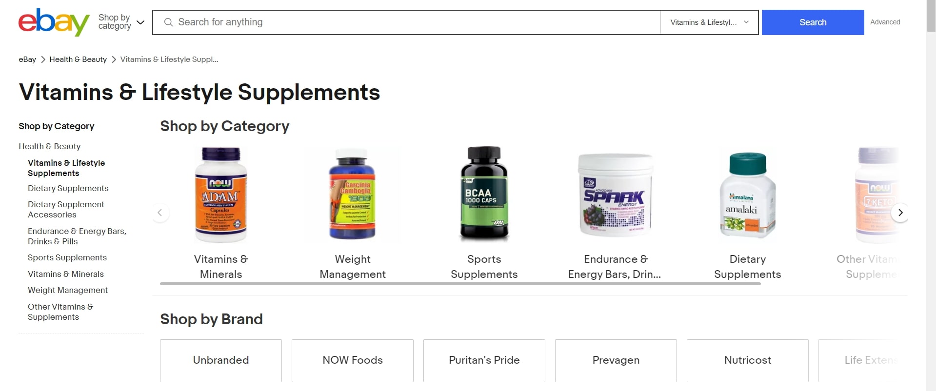 vitamins lifestyles ebay trending items