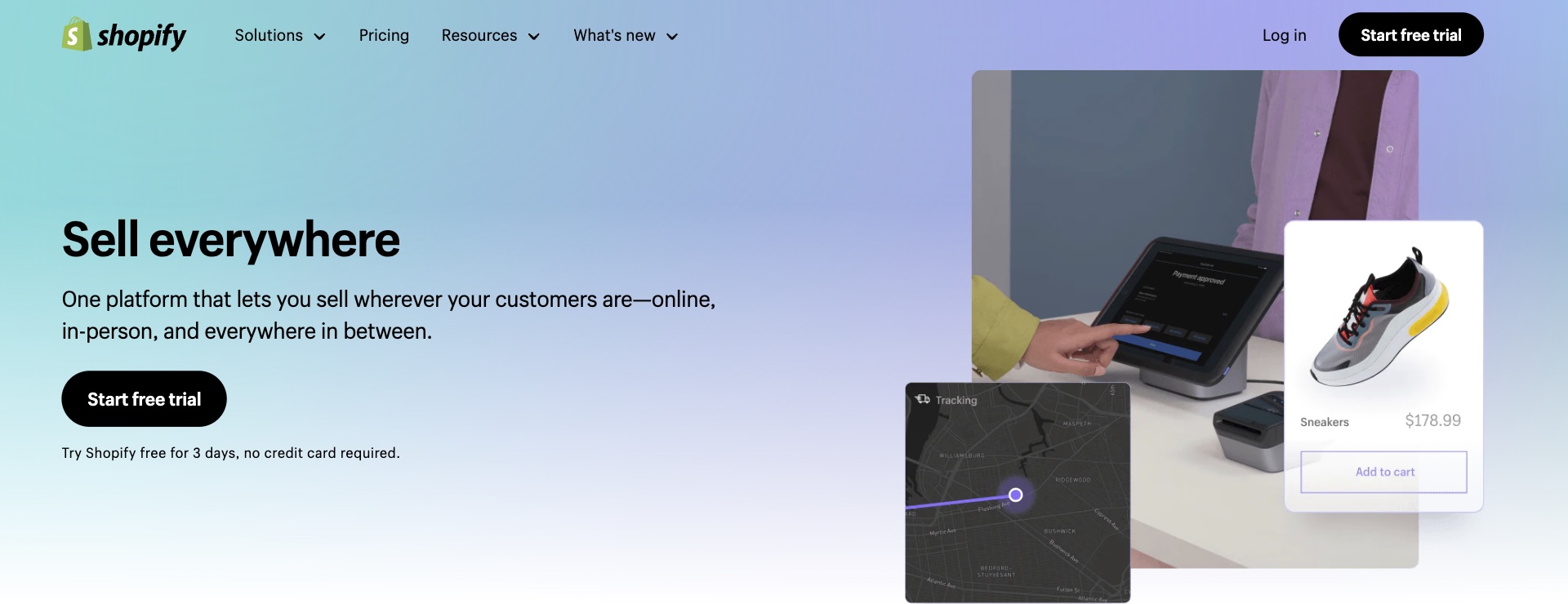 How to sell on Shopify free trial