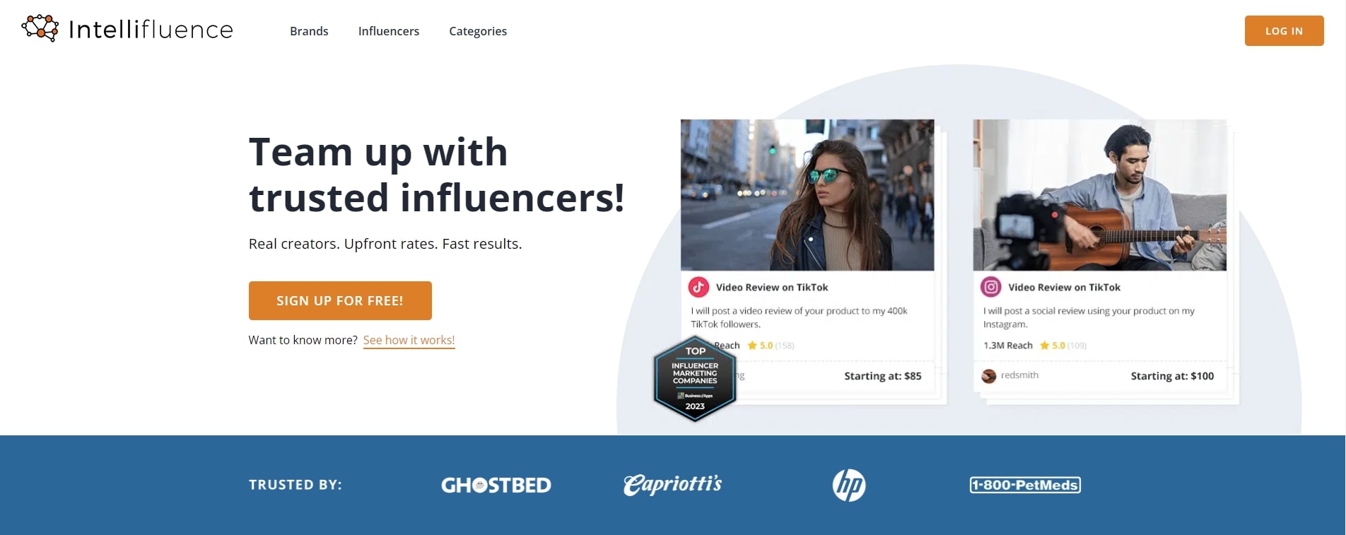 Intellifluence ghost commerce example