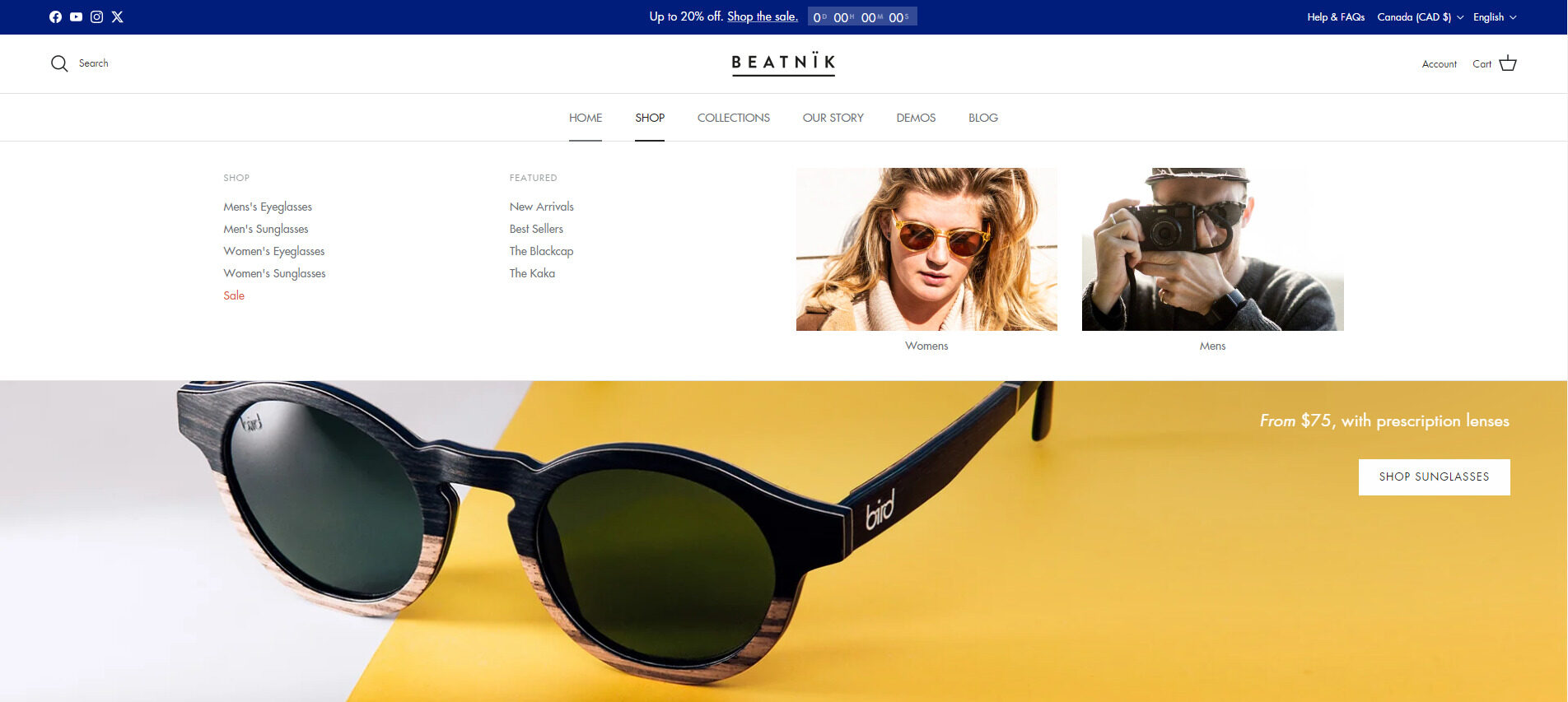 Mega Menu Symmetry Theme Shopify