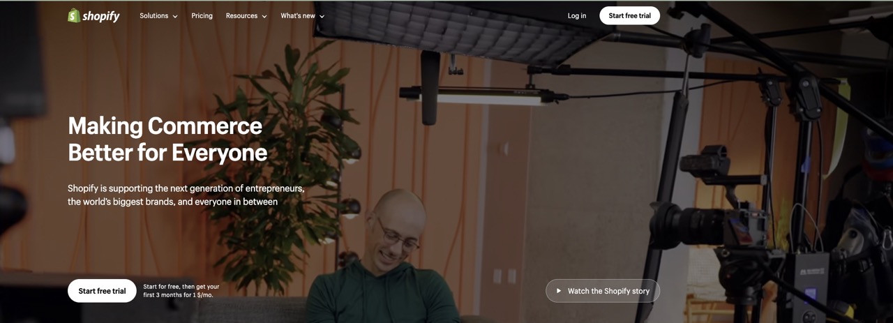 Shopify is an online store platform for anyone who wants to buy an online store