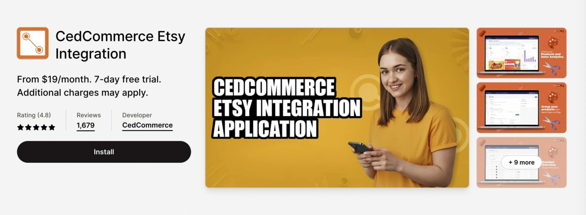 Shopify Marketplace App Etsy Intergration