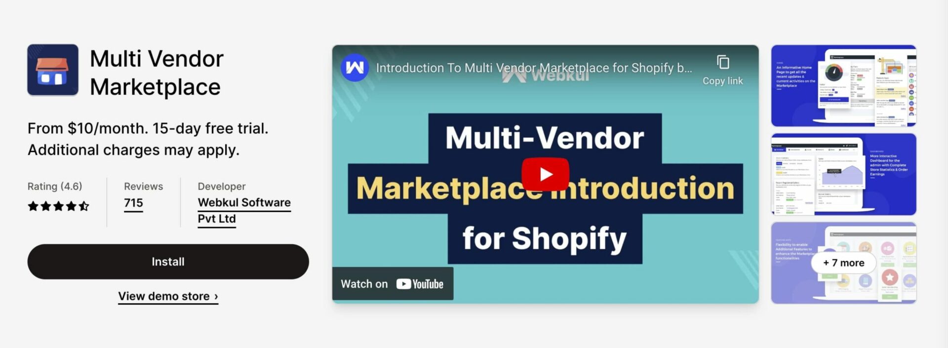 Shopify Marketplace App Multi Vendor Marketplace