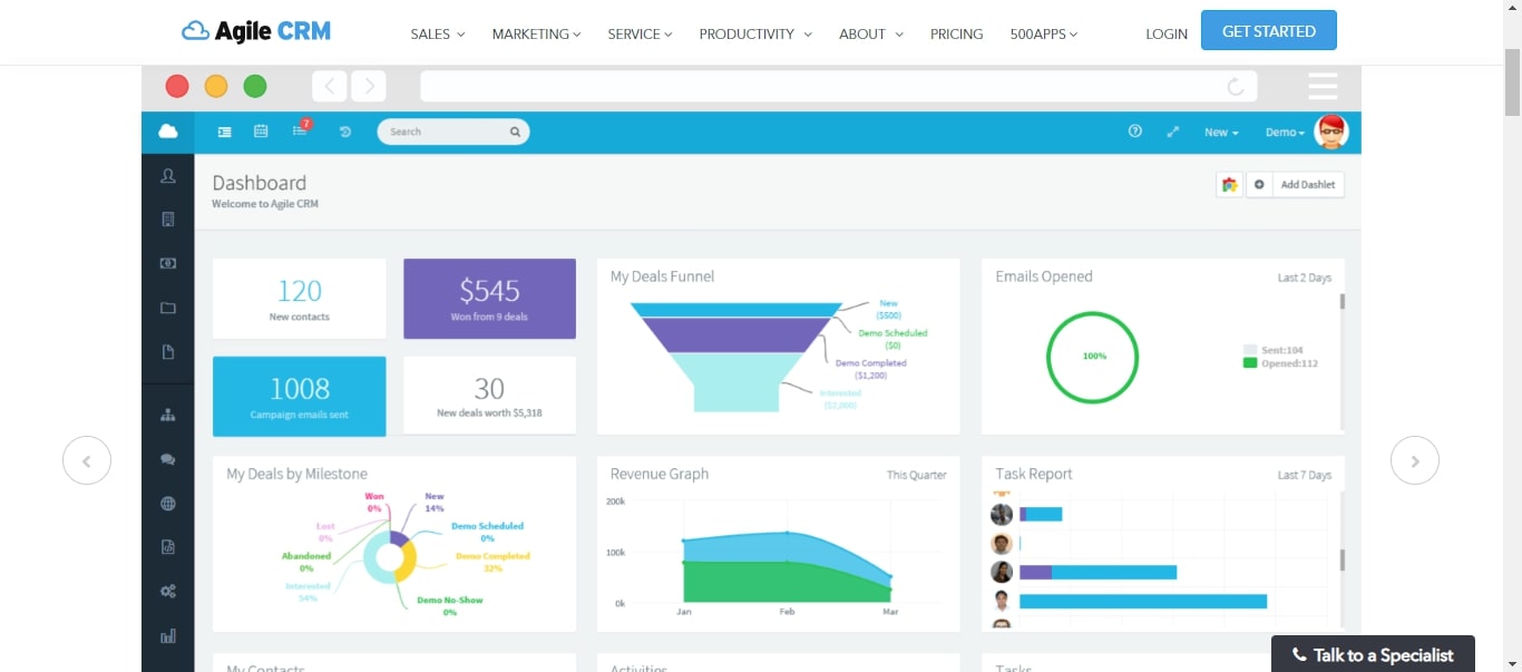 Agile Shopify CRM