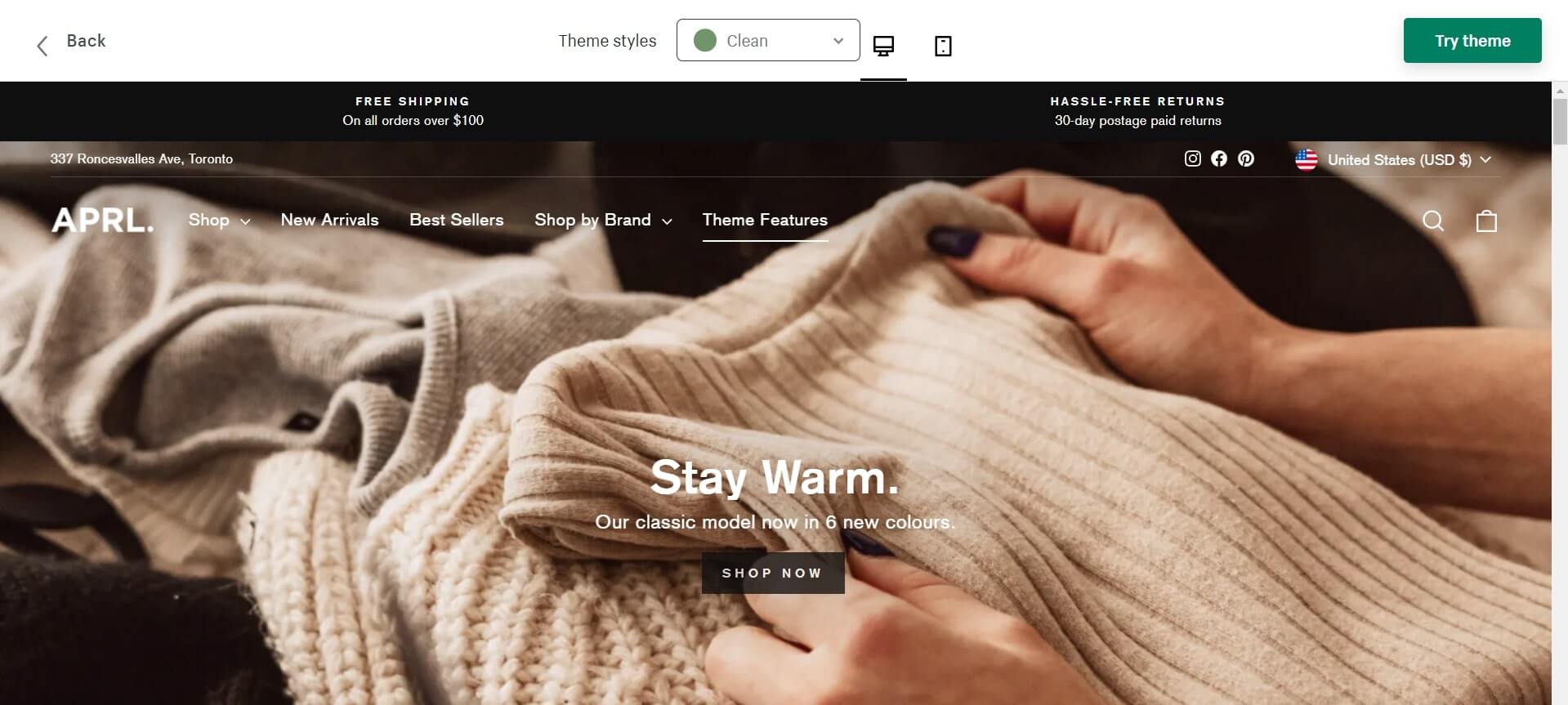 clean Impulse Shopify Theme