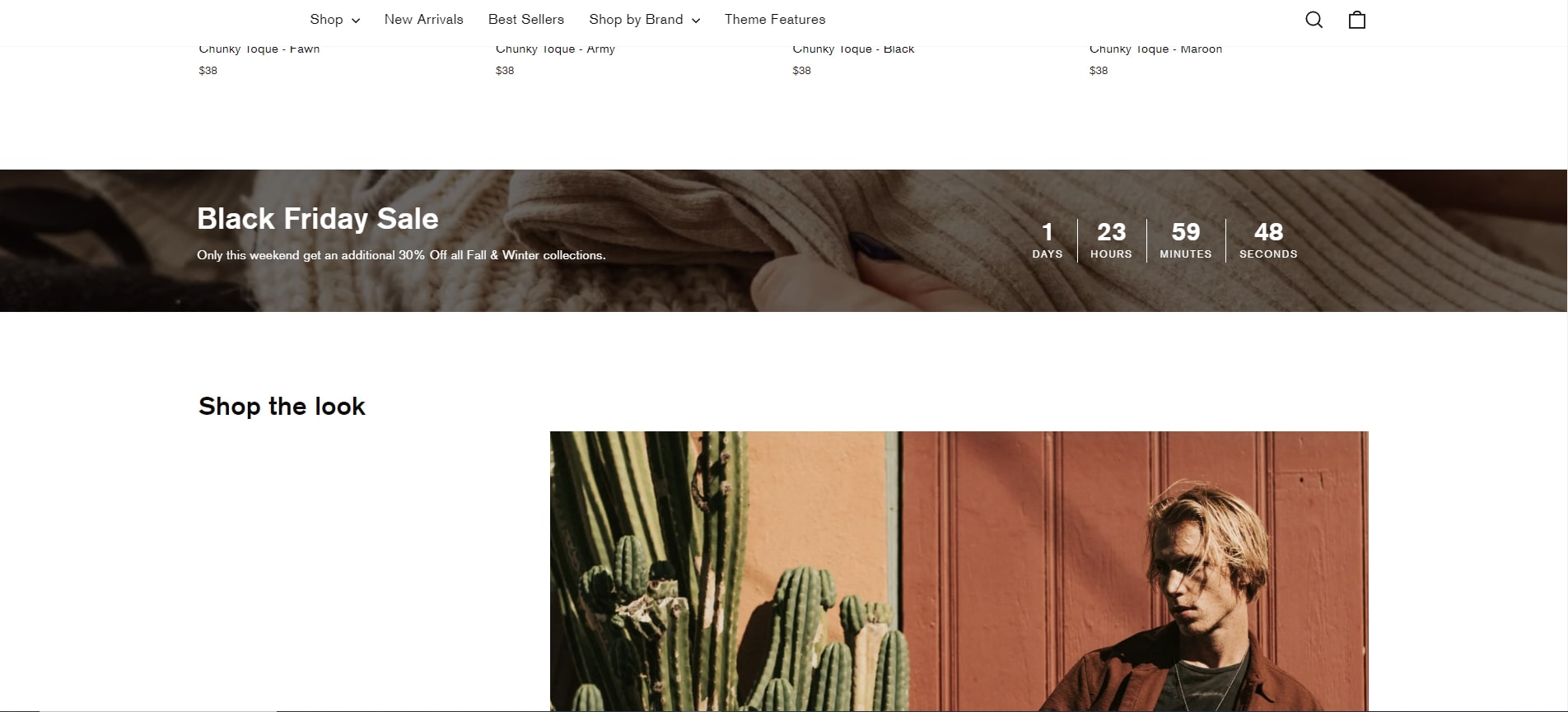 countdown timer impulse shopify theme