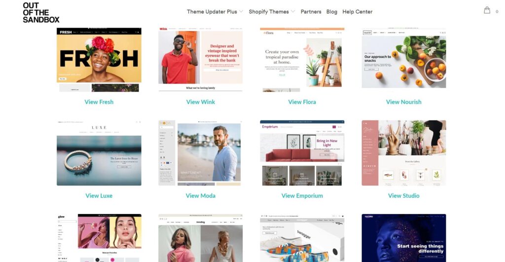 flex theme shopify - styles
