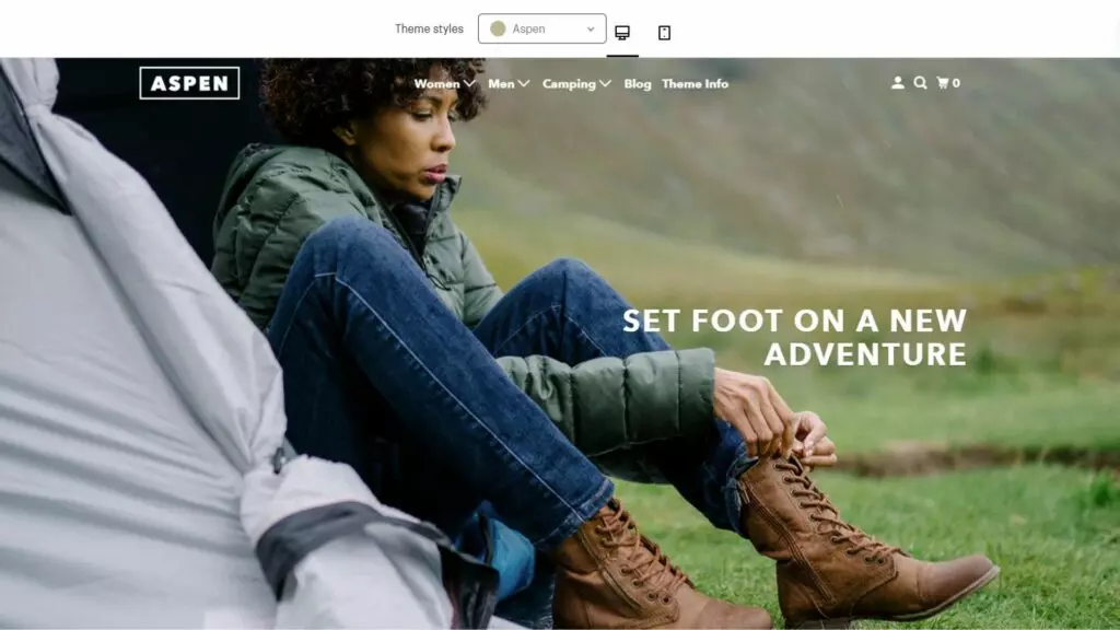 Parallax Shopify theme