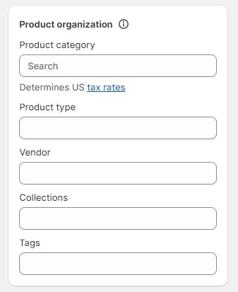 product organization