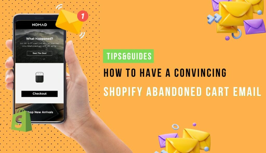 shopify abandoned cart email