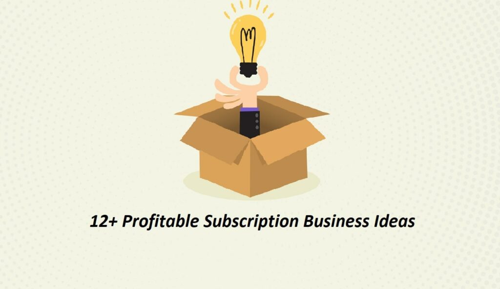 subscription business ideas