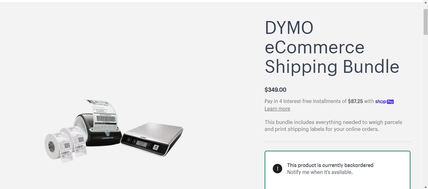 DYMO eCommerce Shipping Bundle