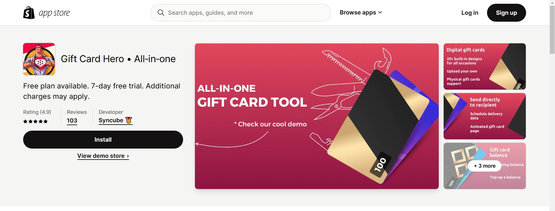gift card hero