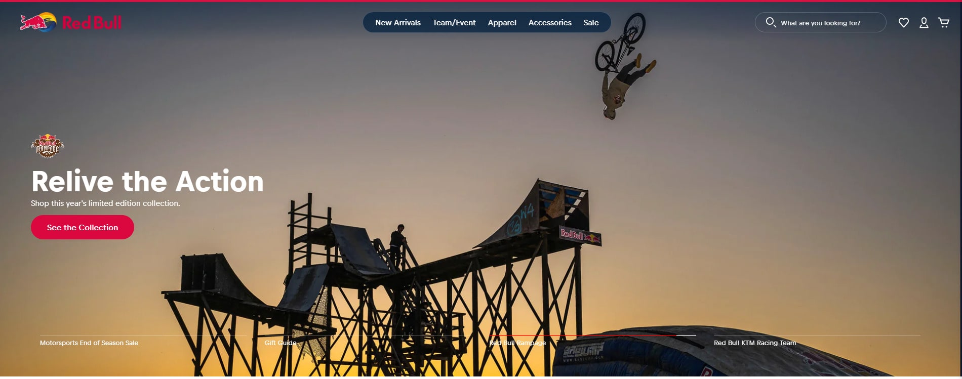 Red Bull - One of biggest brands using Shopify