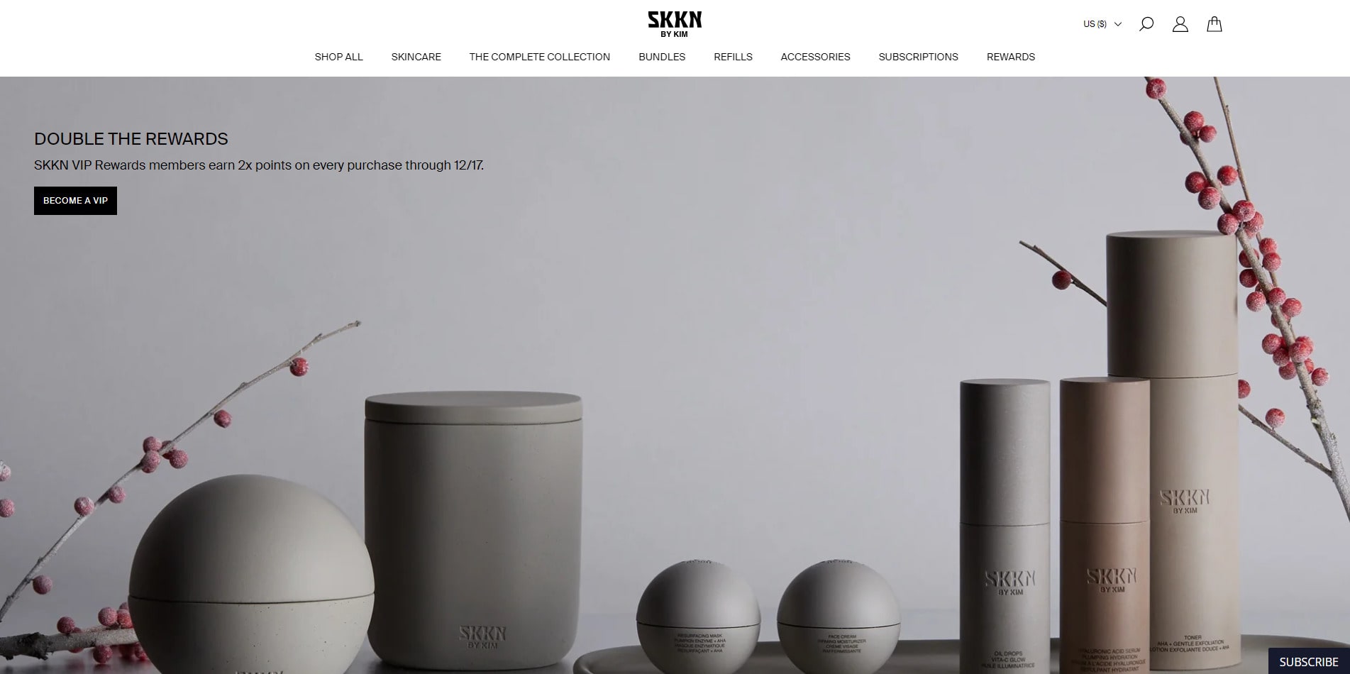 SKKN by KIM - famous Shopify brands