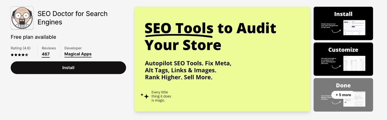 SEO Doctor for Search Engines