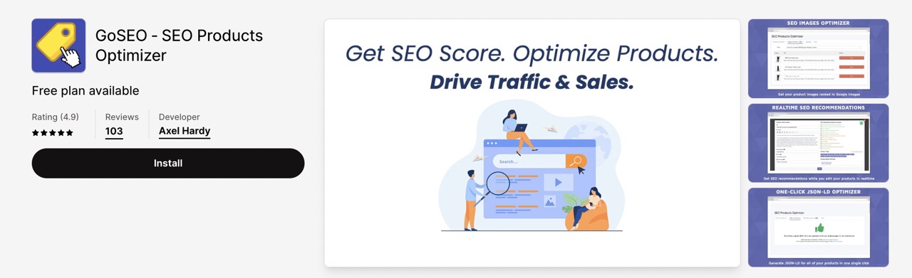GoSEO ‑ SEO Products Optimizer